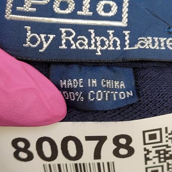 Ralph-Lauren Spider AOP Polo Shirt Large 23x28 Baggy - Picture 5 of 13